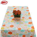 Couverture de table en flanelle Peva jetable de vente chaude